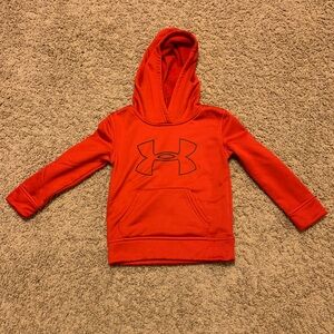 Under Armour Boys Red Hoodie Size 4